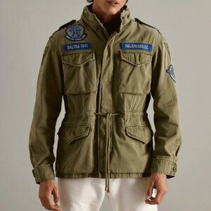 Darwin + Wolf Limited Edition Galapagos Baltra Military Jacket Size M
